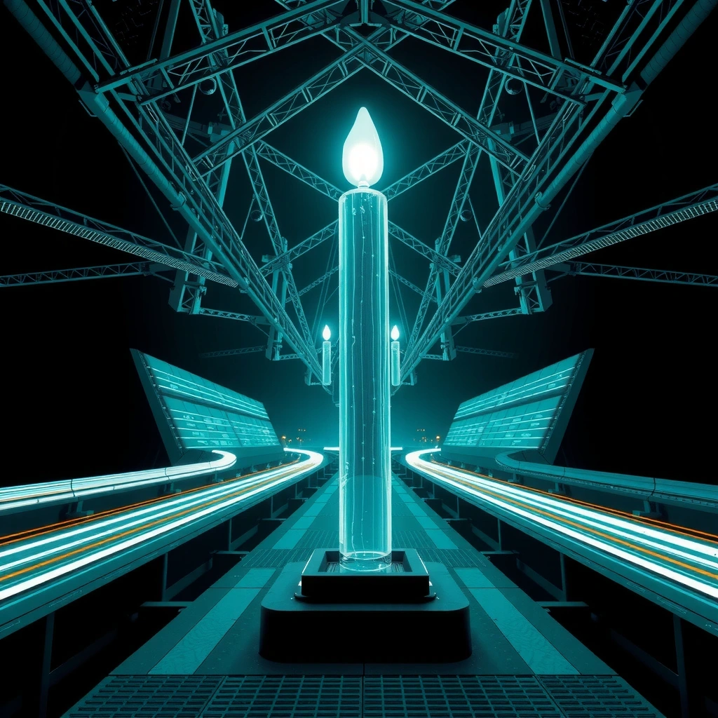 Candle Chart Game Map Visualization